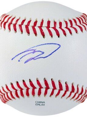 Sebastian Walcott Signed Baseball Texas Rangers Autograph Proof COA